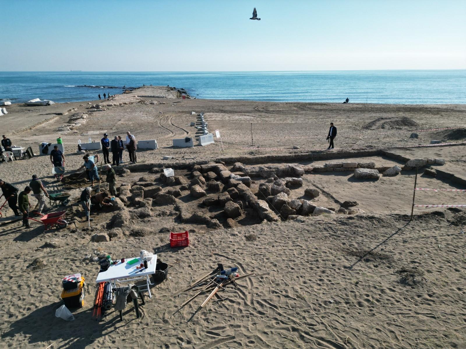 Soli Pompeipolis Antik Kenti'nde kazı çalışmaları devam ediyor