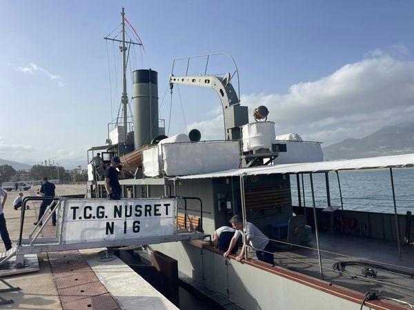 TCG Nusret Müze Gemisi, Anamur'da ziyarete açıldı